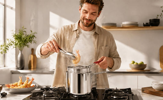 Multifunctional 304 Stainless Steel Fryer