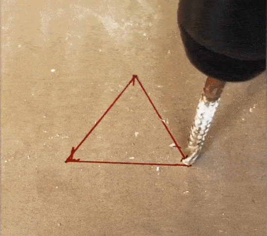 Drill bit preventing walking