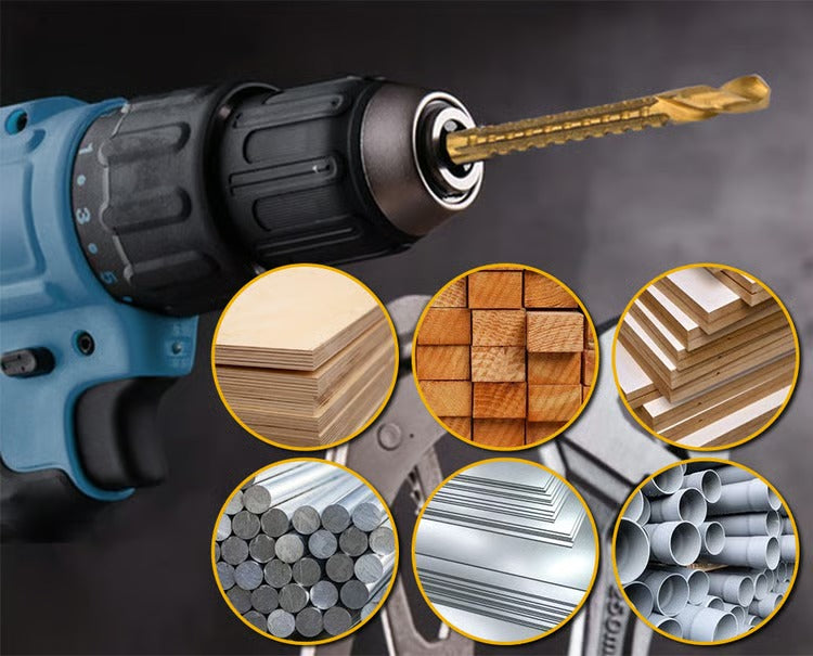 6-piece twist drill bit set